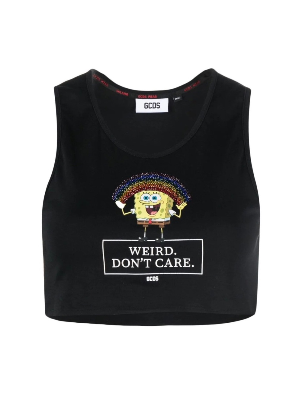 GCDS SpongeBob Cropped Tank